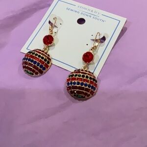 Colorful Striped Earrings